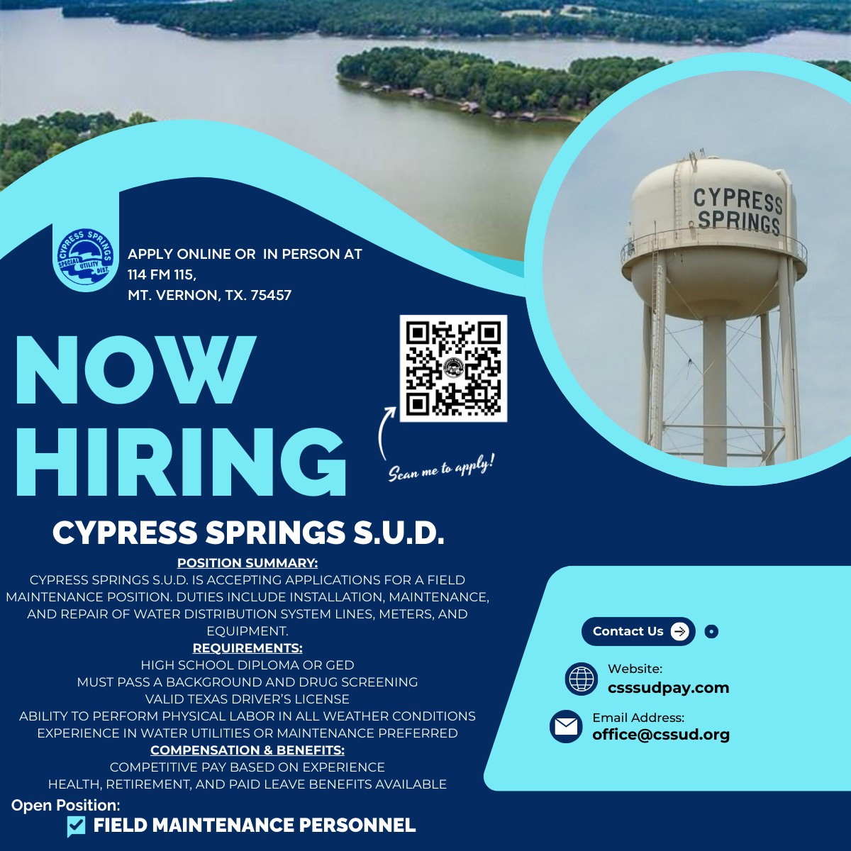 Field Tech Position